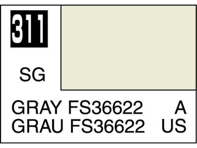 Mr.Color C311 Gray FS36622 - Mr.Hobby 10 мл