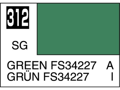 Mr.Color C312 Green FS34227 - Mr.Hobby 10 мл