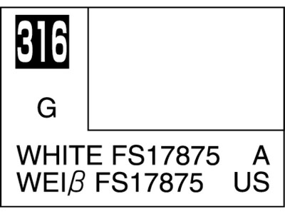Mr.Color C316 White FS17875 - Mr.Hobby 10 мл