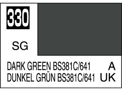 Mr.Color C330 Dark Green BS381C/641 - Mr.Hobby 10 мл