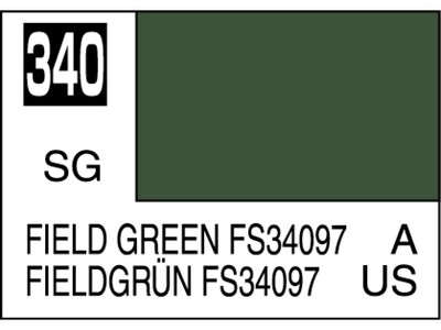 Mr.Color C340 Field Green FS34097 - Mr.Hobby 10 мл