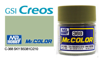 Mr.Color C368 Sky BS381C/210 - Mr.Hobby 10 мл