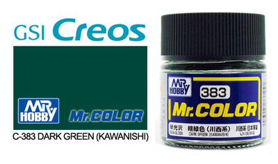 Mr.Color C383 Dark Green Kawanishi - Mr.Hobby 10 мл