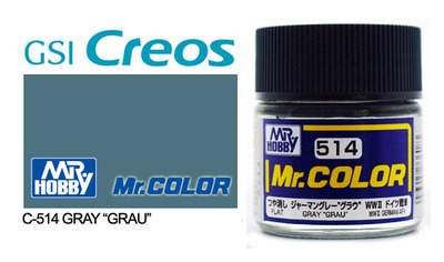 Mr.Color C514 Gray Grau - Mr.Hobby 10 мл
