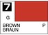 Mr.Color C007 Brown - Mr.Hobby 10 мл