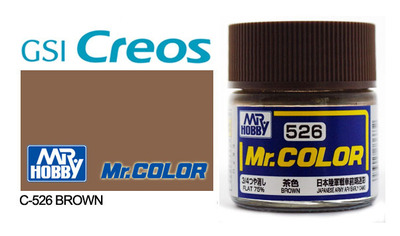 Mr.Color C526 Brown - Mr.Hobby 10 мл
