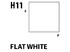 Aqueous Hobby Colour H011 Flat White Mr.Hobby 10 мл