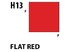 Aqueous Hobby Colour H013 Flat Red Mr.Hobby 10 мл