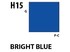 Aqueous Hobby Colour H015 Bright Blue Mr.Hobby 10 мл
