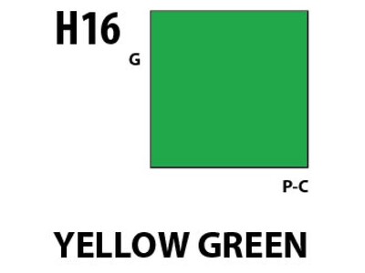 Aqueous Hobby Colour H016 Yellow Green Mr.Hobby 10 мл