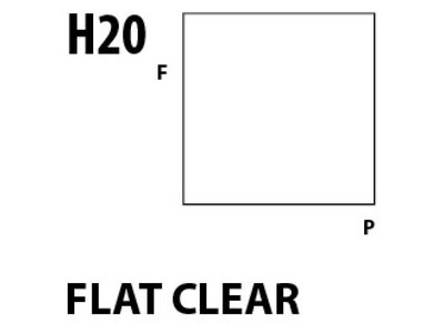 Aqueous Hobby Colour H020 Flat Clear Mr.Hobby 10 мл