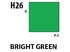 Aqueous Hobby Colour H026 Bright Green Mr.Hobby 10 мл