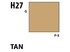 Aqueous Hobby Colour H027 Tan Mr.Hobby 10 мл