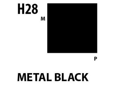 Aqueous Hobby Colour H028 Metal Black Mr.Hobby 10 мл