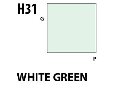 Aqueous Hobby Colour H031 White Green Mr.Hobby 10 мл