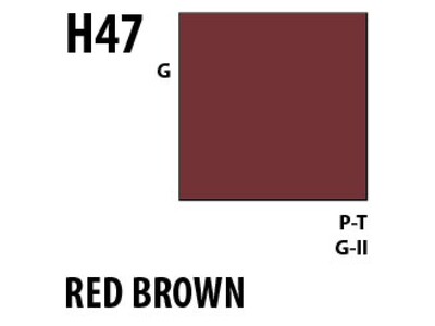 Aqueous Hobby Colour H047 Red Brown Mr.Hobby 10 мл