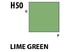Aqueous Hobby Colour H050 Lime Green Mr.Hobby 10 мл
