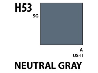 Aqueous Hobby Colour H053 Neutral Gray Mr.Hobby 10 мл