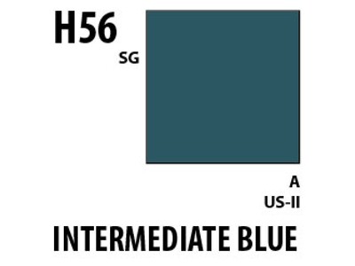 Aqueous Hobby Colour H056 Intermediate Blue Mr.Hobby 10 мл