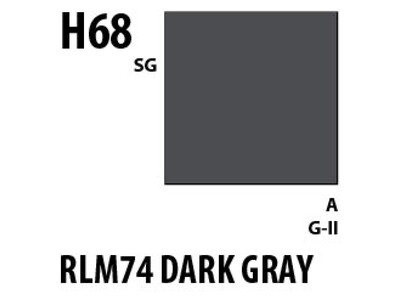 Aqueous Hobby Colour H068 RLM74 Dark Gray Mr.Hobby 10 мл