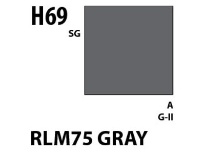 Aqueous Hobby Colour H069 RLM75 GRAY Mr.Hobby 10 мл