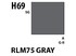 Aqueous Hobby Colour H069 RLM75 GRAY Mr.Hobby 10 мл
