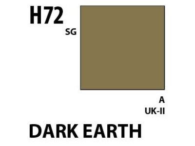 Aqueous Hobby Colour H072 Dark Earth Mr.Hobby 10 мл
