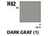 Aqueous Hobby Colour H082 Dark Gray (1) (US) Mr.Hobby 10 мл