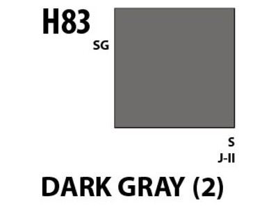 Aqueous Hobby Colour H083 Dark Gray (2) (J) Mr.Hobby 10 мл