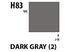 Aqueous Hobby Colour H083 Dark Gray (2) (J) Mr.Hobby 10 мл