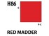 Aqueous Hobby Colour H086 Red Madder Mr.Hobby 10 мл