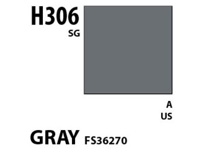 Aqueous Hobby Colour H306 Gray FS36270 Mr.Hobby 10 мл