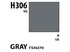 Aqueous Hobby Colour H306 Gray FS36270 Mr.Hobby 10 мл