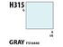 Aqueous Hobby Colour H315 Gray FS16440 Mr.Hobby 10 мл