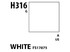 Aqueous Hobby Colour H316 White FS17875 Mr.Hobby 10 мл