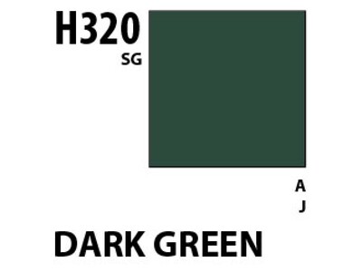 Aqueous Hobby Colour H320 Dark Green Mr.Hobby 10 мл