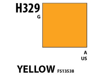 Aqueous Hobby Colour H329 Yellow FS13538 Mr.Hobby 10 мл
