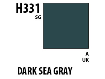 Aqueous Hobby Colour H331 Dark Seagray BS381C/638 Mr.Hobby 10 мл