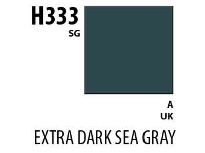 Aqueous Hobby Colour H333 Extra Dark Seagray BS381C/640 Mr.Hobby 10 мл