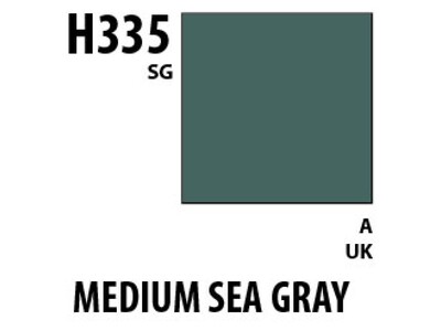 Aqueous Hobby Colour H335 Medium Seagray BS381C/637 Mr.Hobby 10 мл