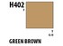 Aqueous Hobby Colour H402 Green Brown Mr.Hobby 10 мл