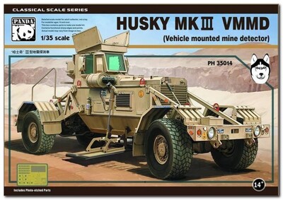 Хаски-3 автомобиль-миноискатель (VMMD Husky Mk III) - PH35014 Panda Hobby 1:35