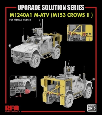 M1240A1 M-ATV (M153 CROWS II) набор фототравления - RM-2010 RyeField Model 1:35