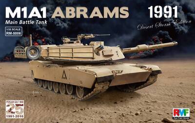 M1A1 Abrams (М1 Абрамс ОБТ) 1991 - RM-5006 RyeField Model 1:35