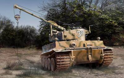 Bergepanzer Tiger I БРЭМ - RM-5008 RyeField Model 1:35