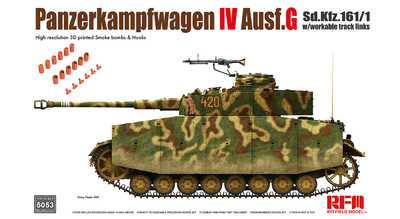 Pz.Kpfw.IV Ausf. G Sd.Kfz. 161/1 средний танк - RM-5053 Rye Field Model 1:35