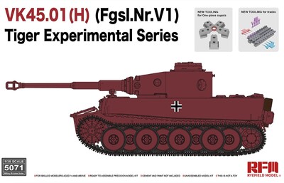 VK45.01(H) Fgsl.Nr.V1 Тигр опытный тяжелый танк - RM-5071 RyeField Model 1:35