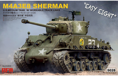M4A3E8 Sherman Easy Eight (М4А3Е8 Шерман) - RM-5028 RyeField Model 1:35