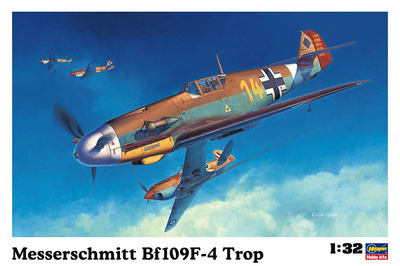 08881 Bf.109F-4 Trop (Ме-109Ф-4) Hasegawa 1:32