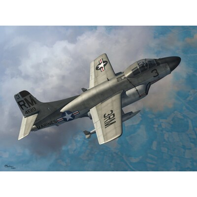 F3D-2T2 Skyknight палубный истребитель - SW72075 Sword 1:72
